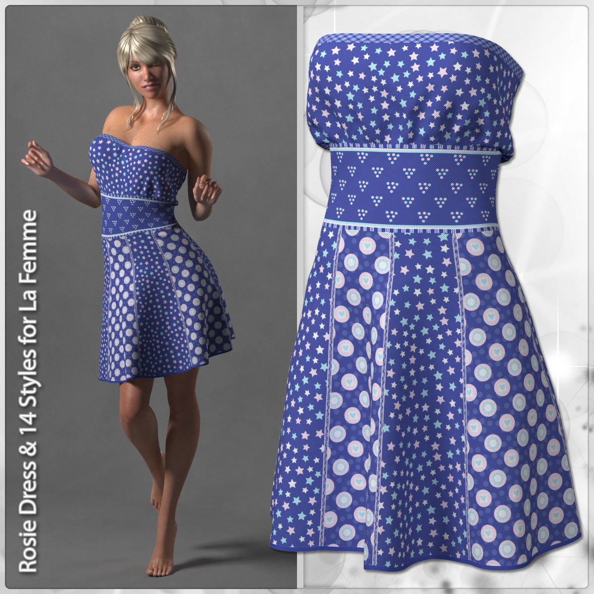 Rosie Dress and 14 Styles for La Femme by N/A