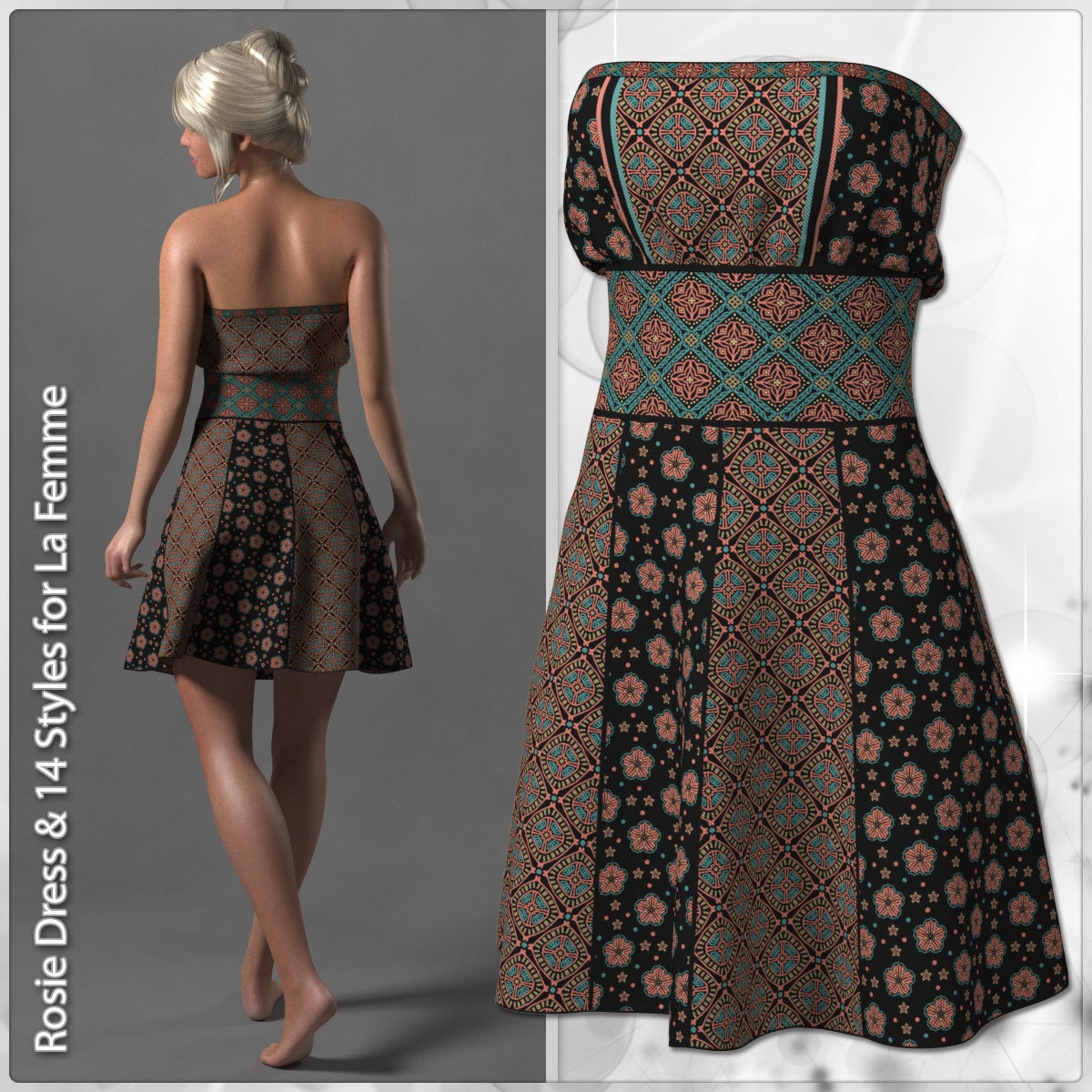 Rosie Dress and 14 Styles for La Femme by N/A