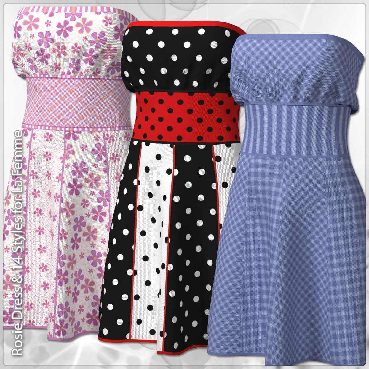 Rosie Dress and 14 Styles for La Femme by N/A