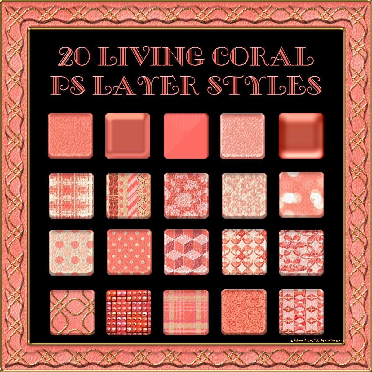The Living Coral Collection by N/A