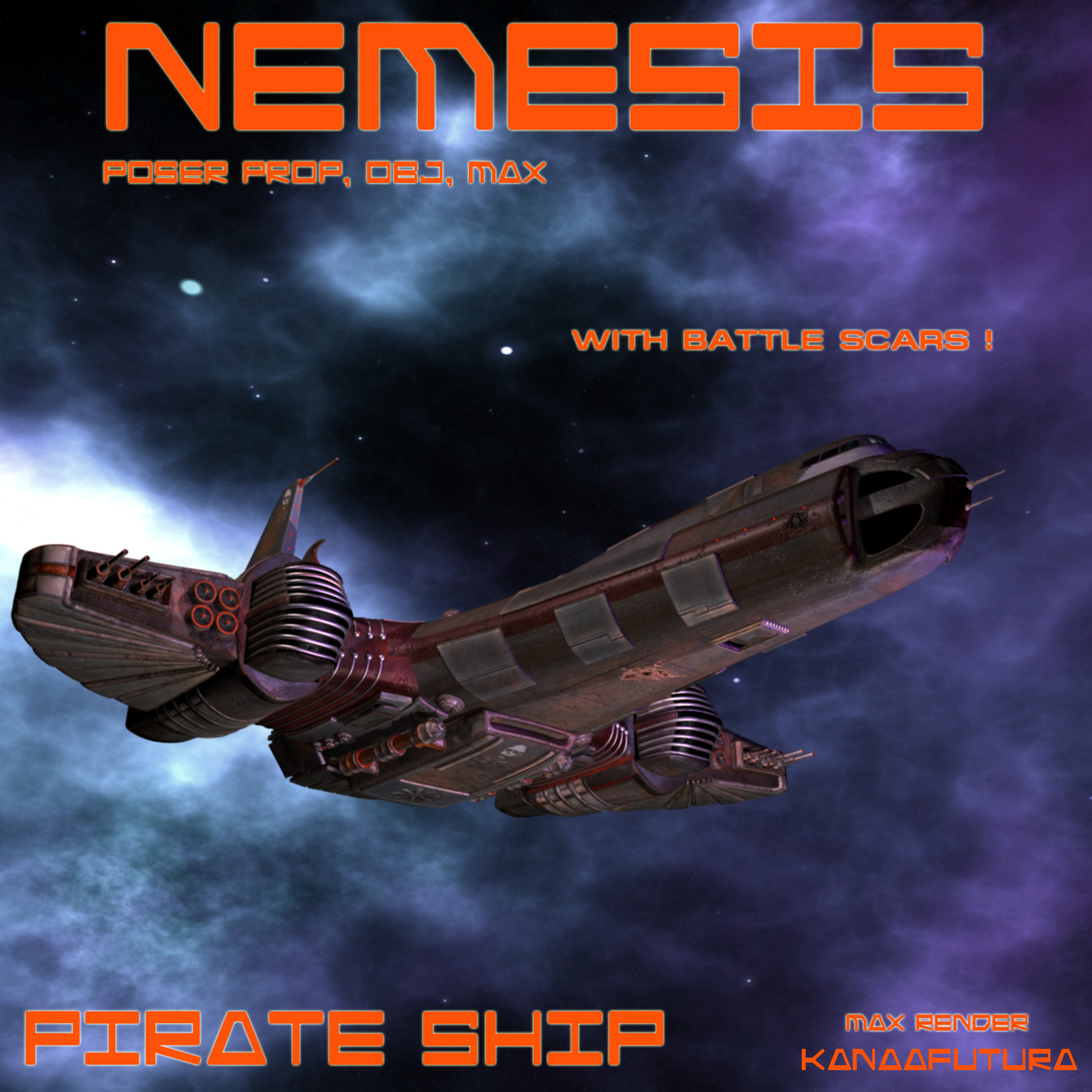 Nemesis Pirate ship by N/A