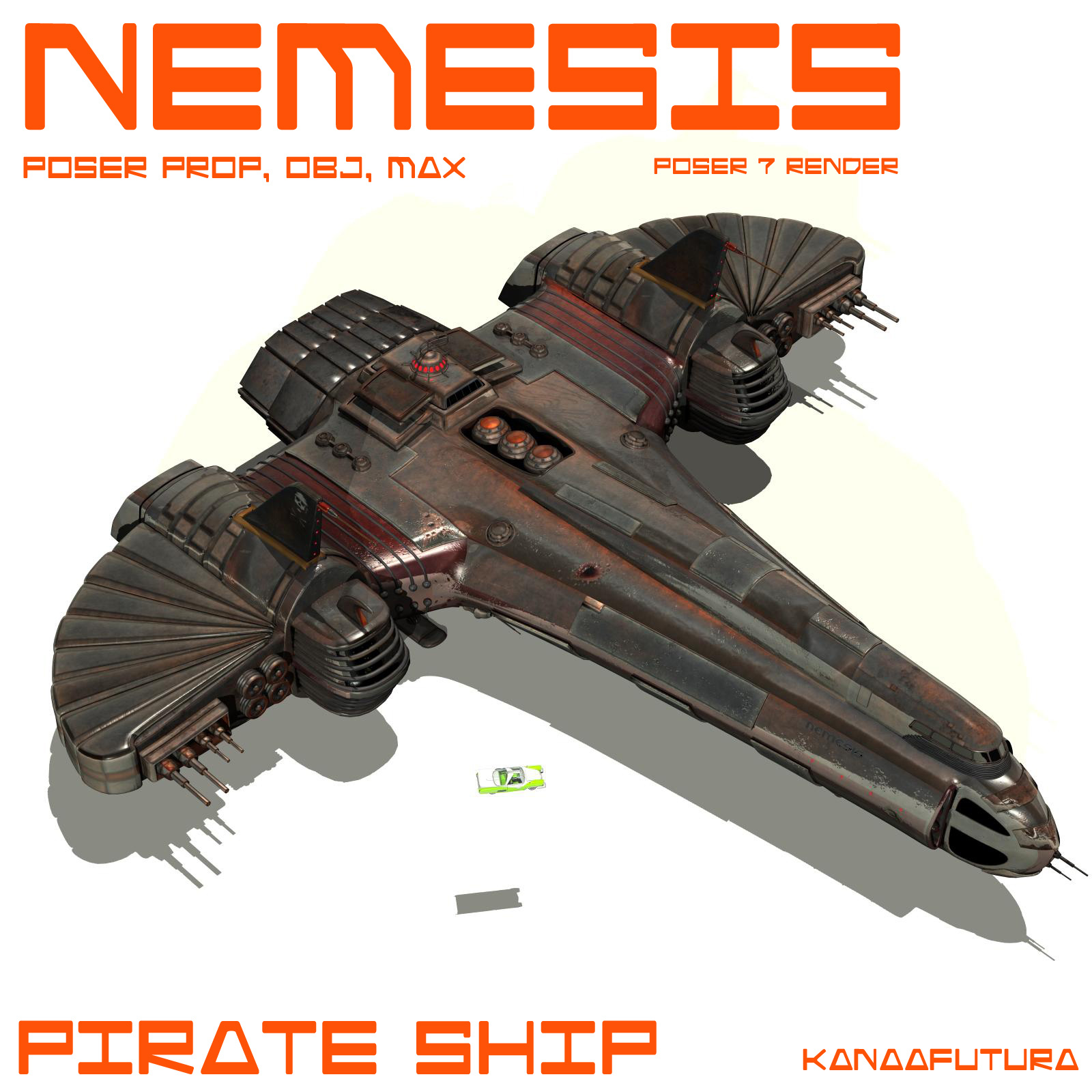 Nemesis Pirate ship by N/A
