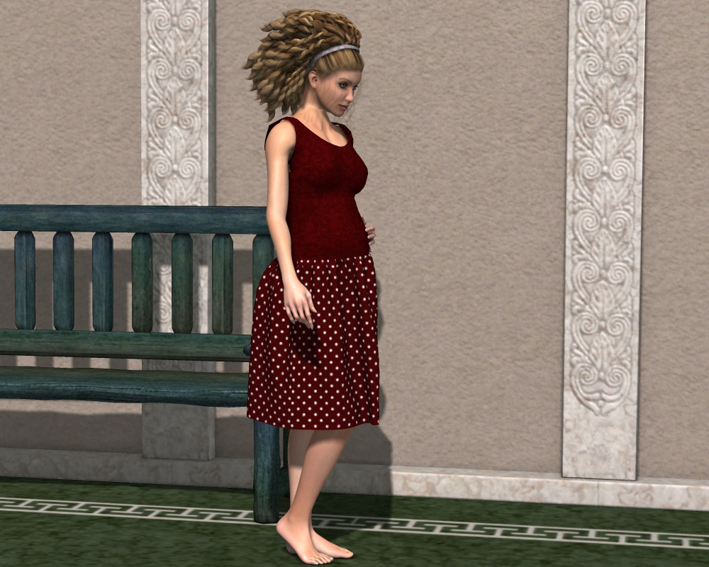 Every day dress for La Femme by N/A