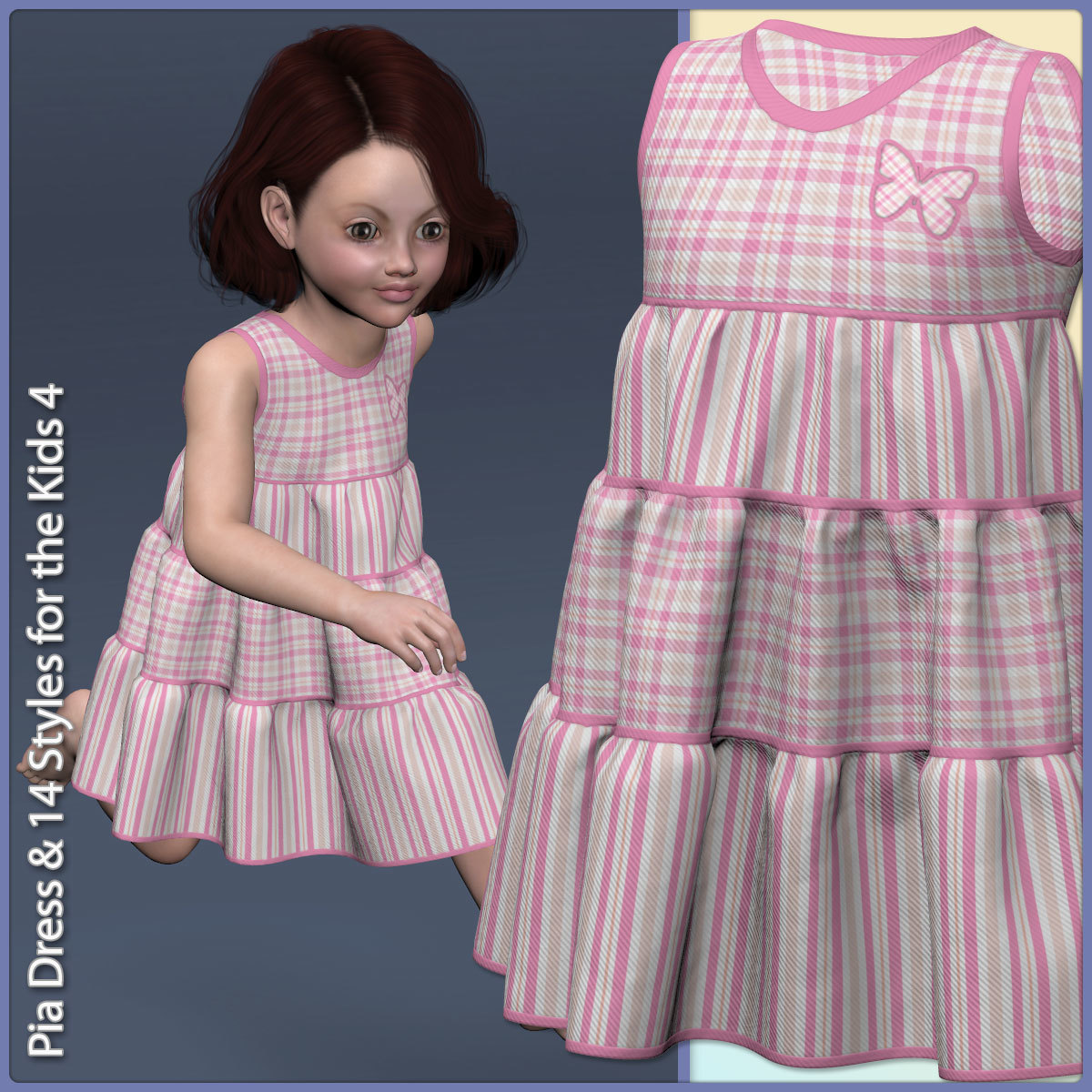Pia Dress and 14 Styles for the Kids 4 by N/A
