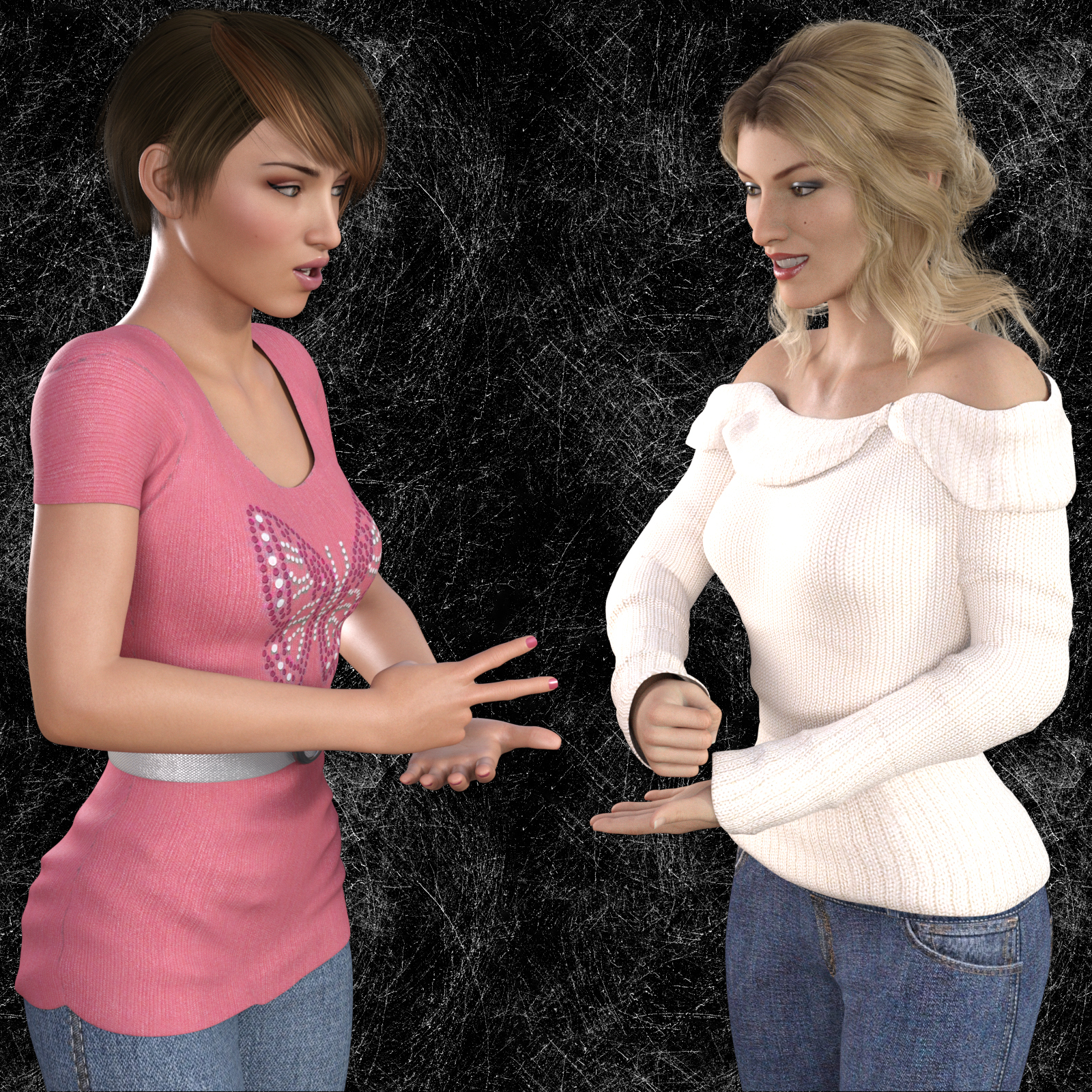 Affectionate Poses & Expressions for G3/G8 by N/A