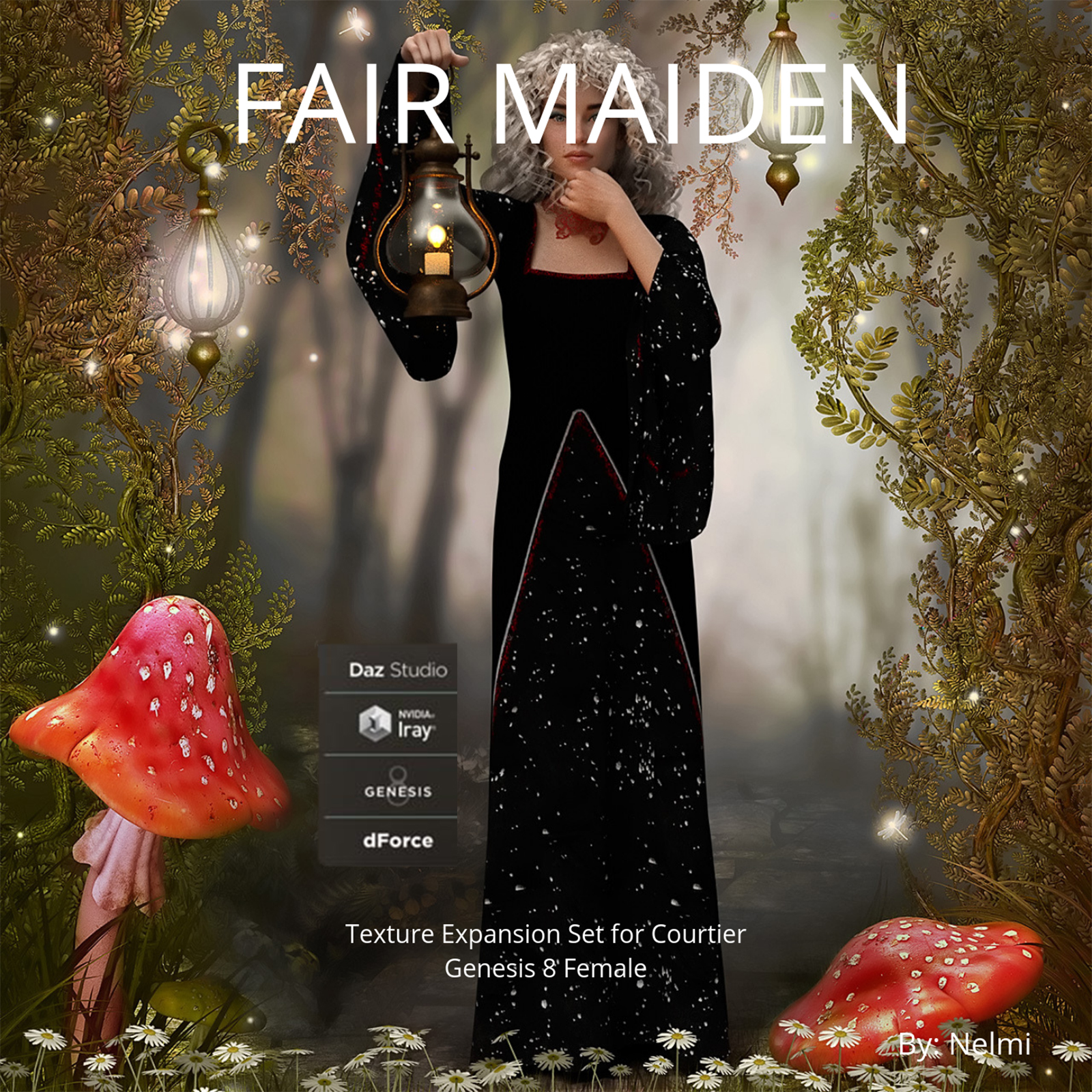 Fair Maiden for Courtier for Genesis 8 Female(s) by N/A