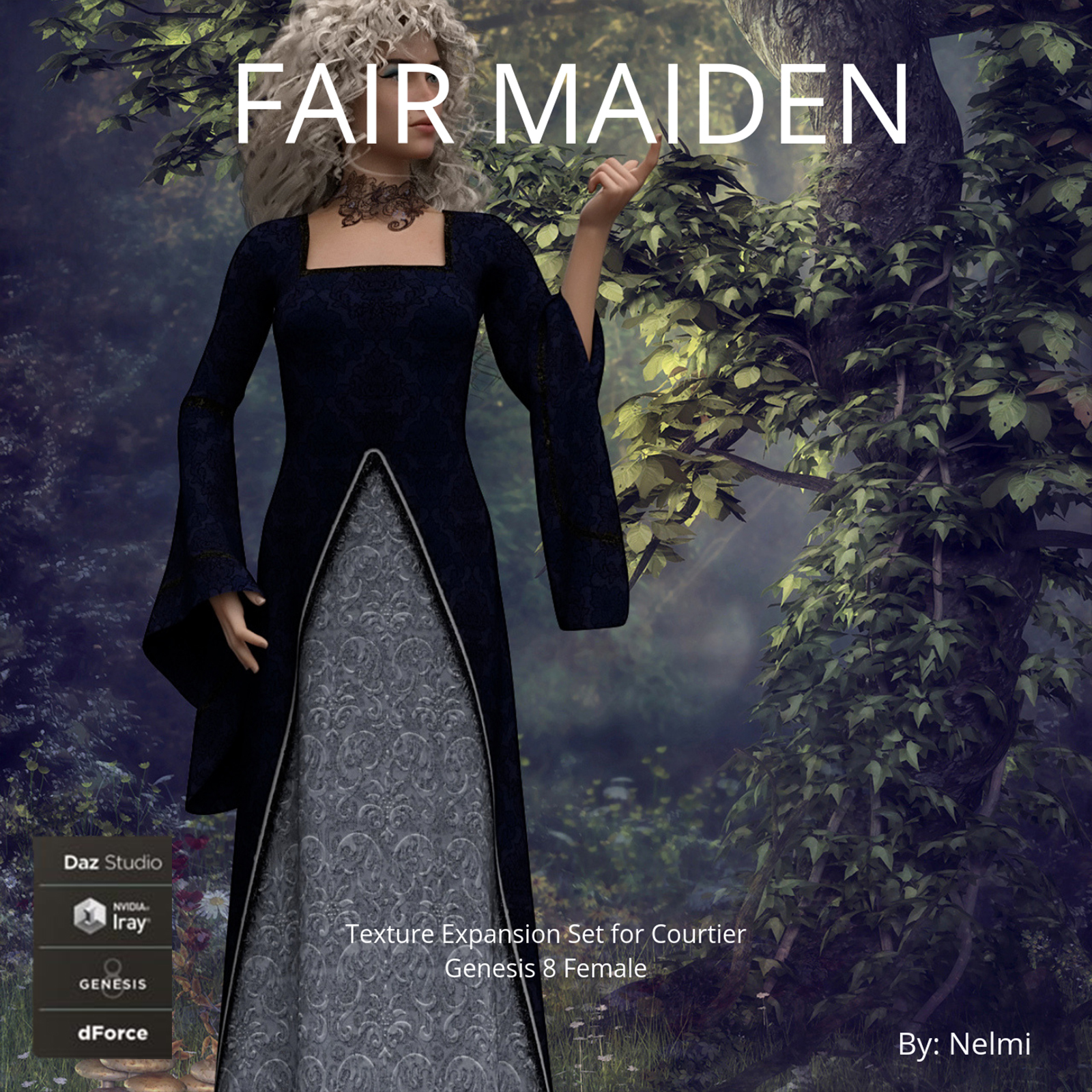 Fair Maiden for Courtier for Genesis 8 Female(s) by N/A