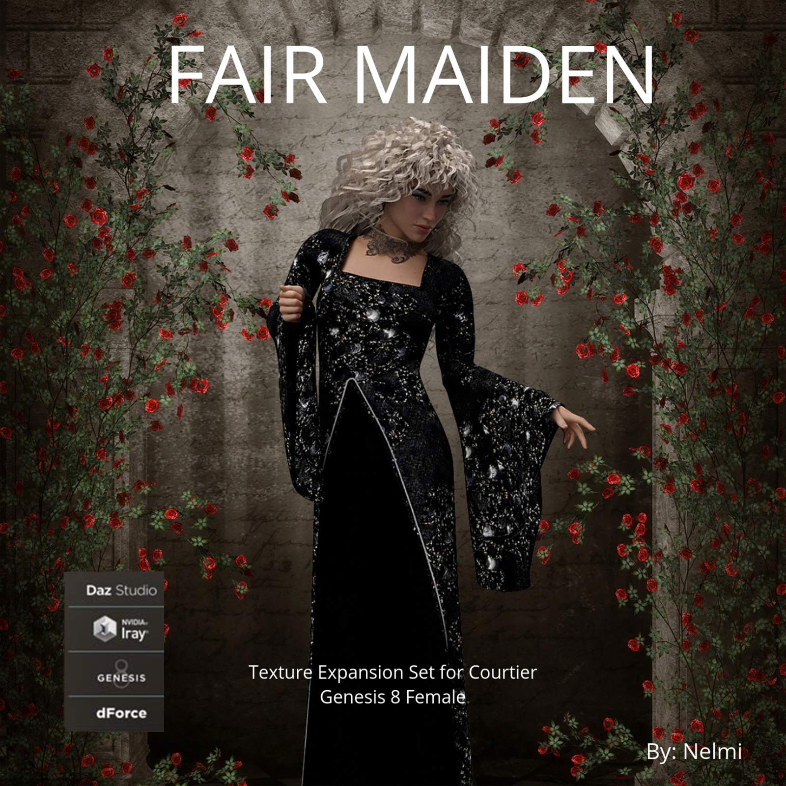 Fair Maiden for Courtier for Genesis 8 Female(s) by N/A