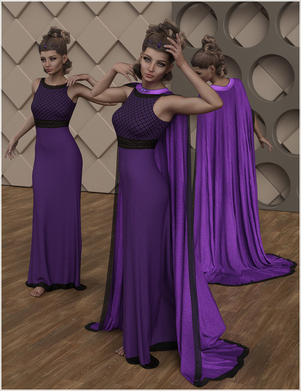 Lady For dForce Avalon Outfit by N/A