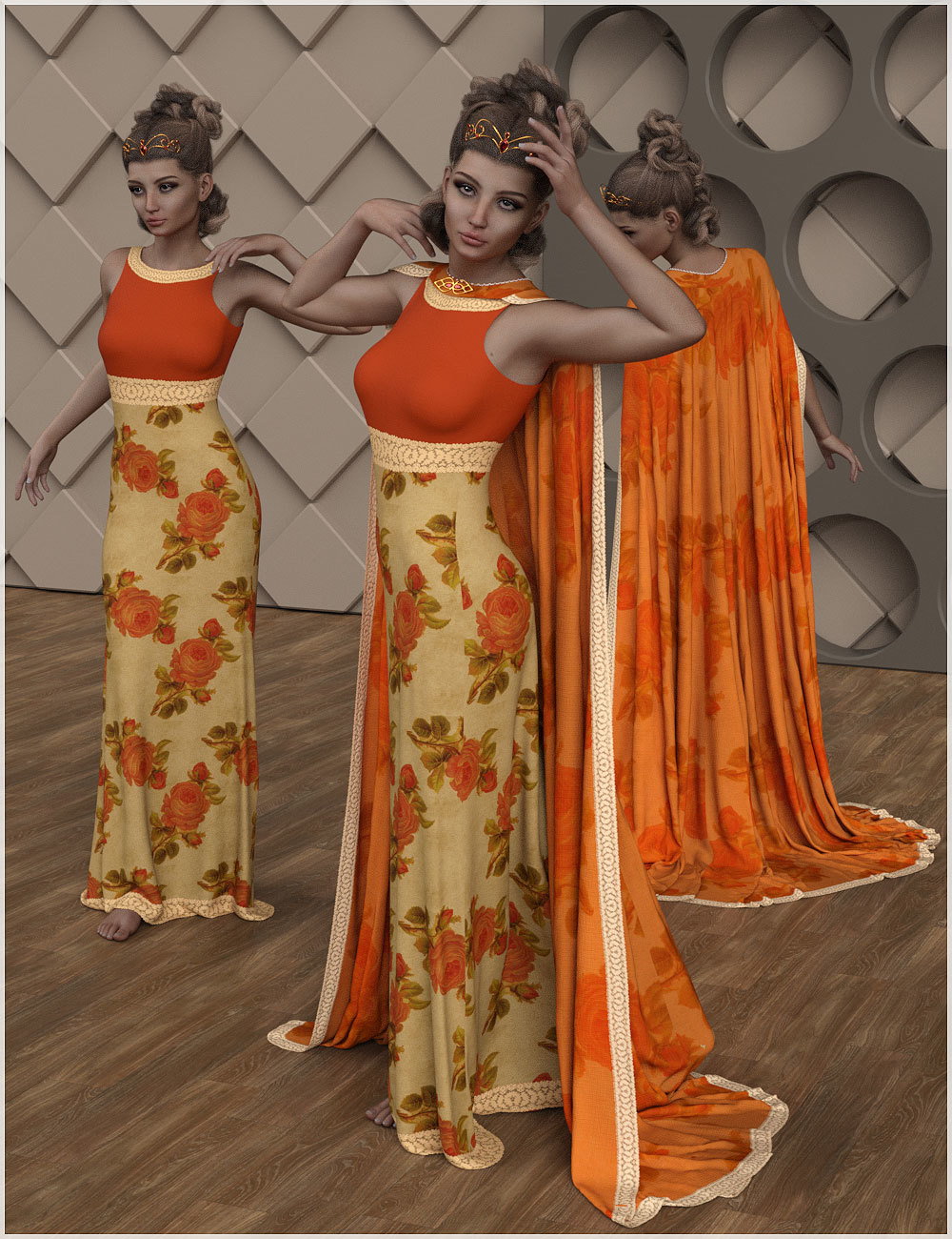 Lady For dForce Avalon Outfit by N/A