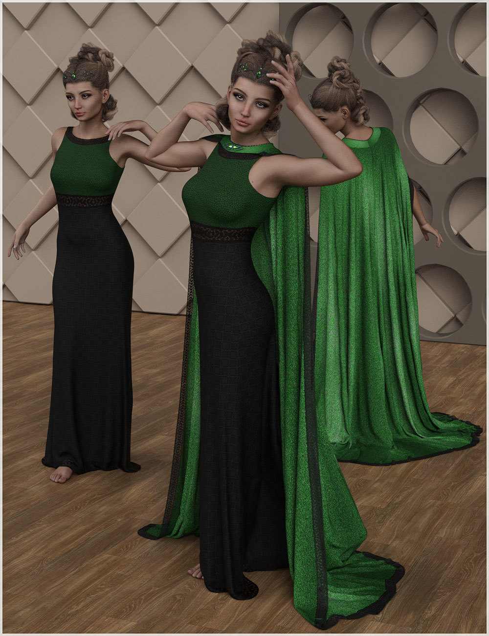 Lady For dForce Avalon Outfit by N/A