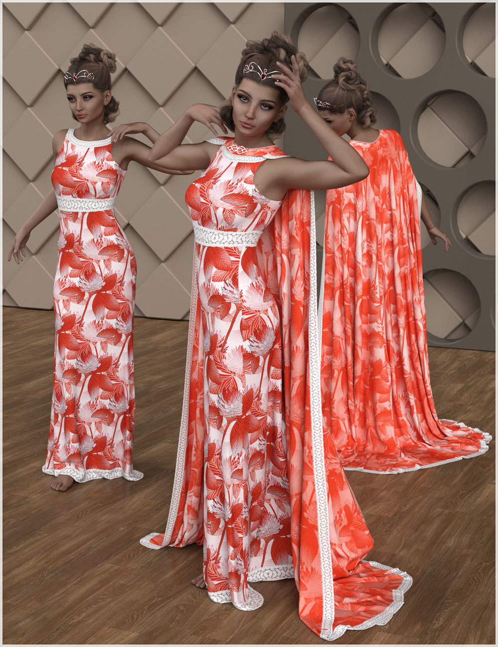 Lady For dForce Avalon Outfit by N/A