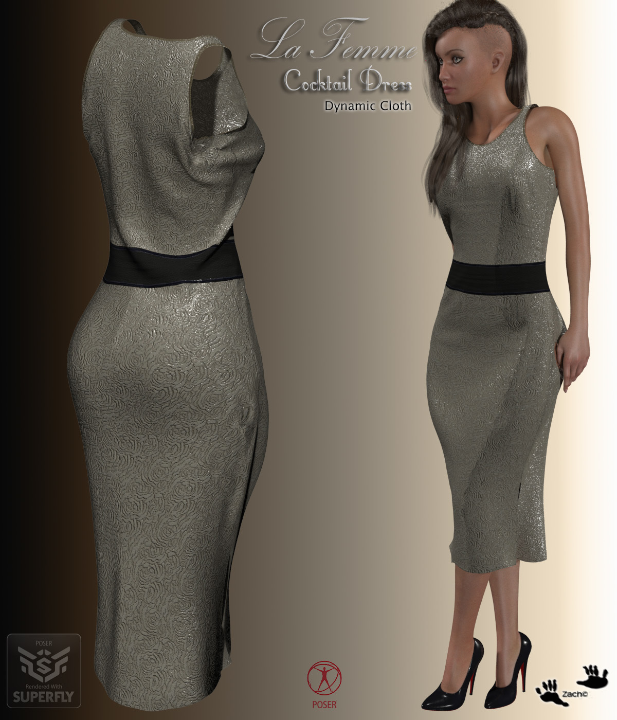 La Femme Cocktail Dress by N/A