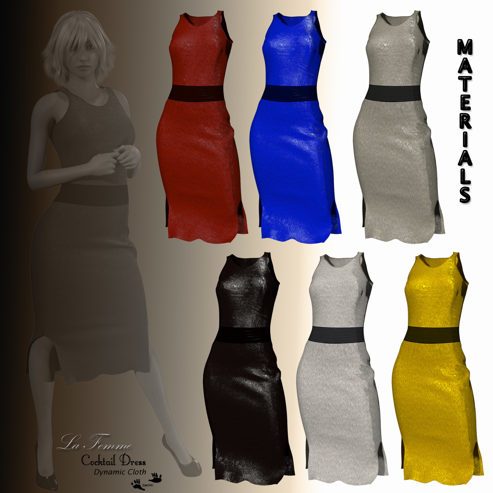 La Femme Cocktail Dress by N/A