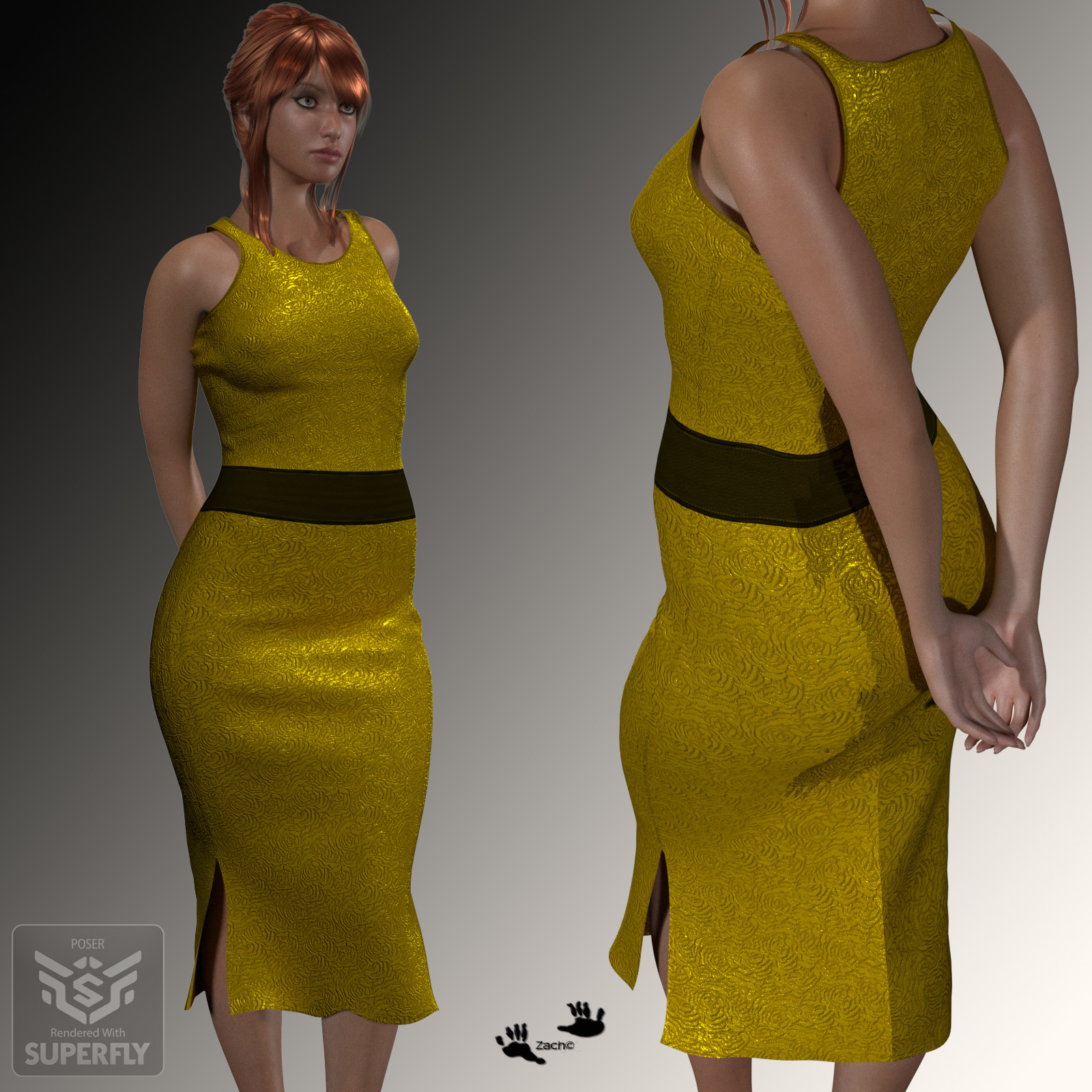 La Femme Cocktail Dress by N/A