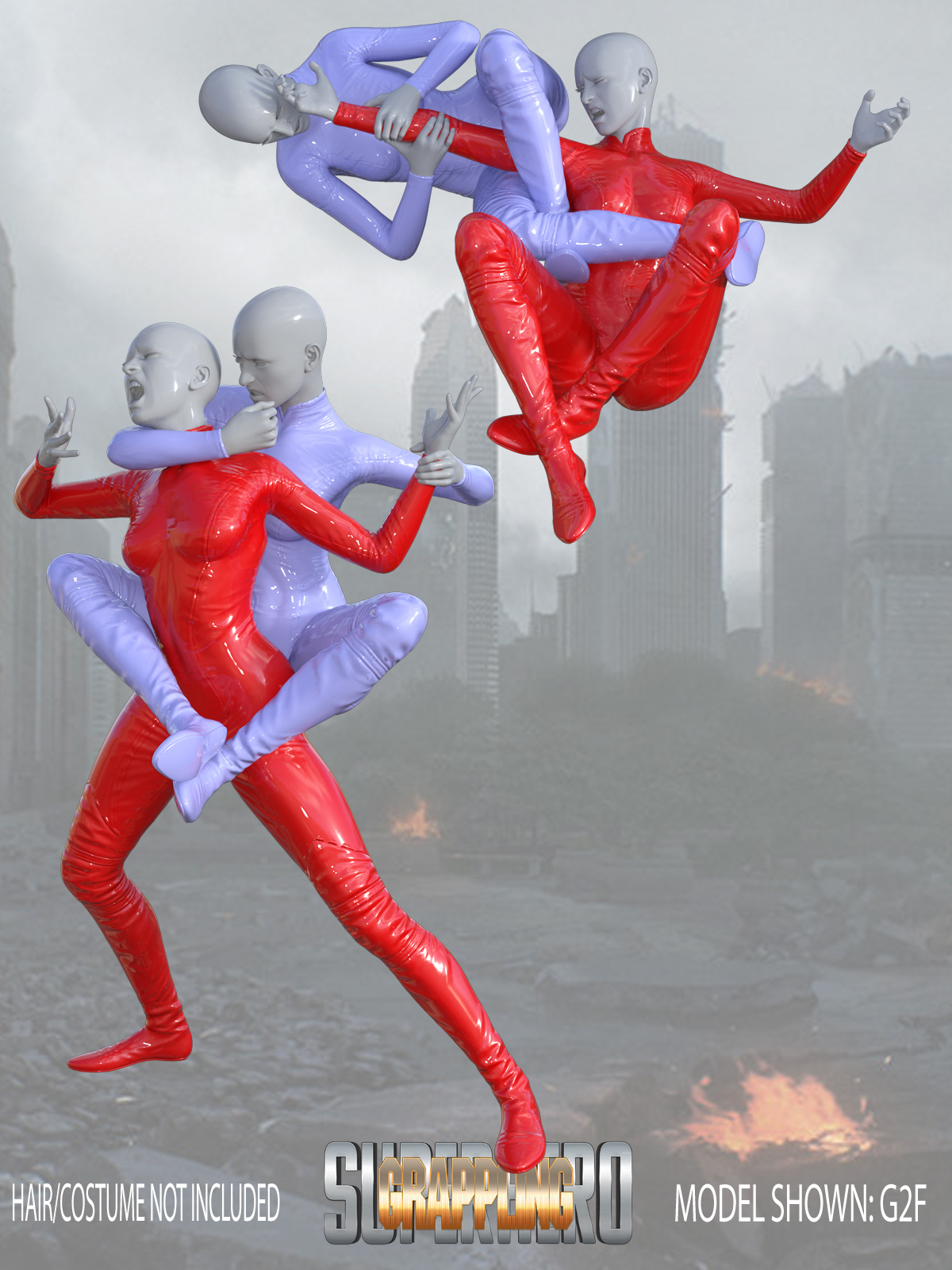 SuperHero Grappling for G2F Volume 5 by N/A