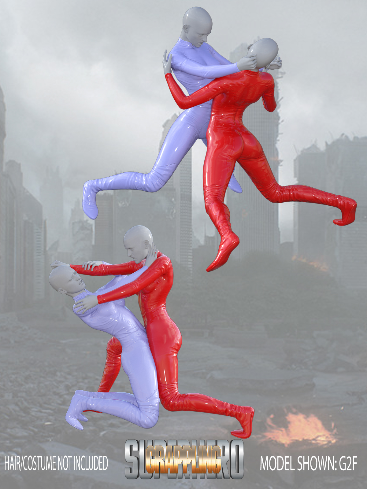 SuperHero Grappling for G2F Volume 5 by N/A