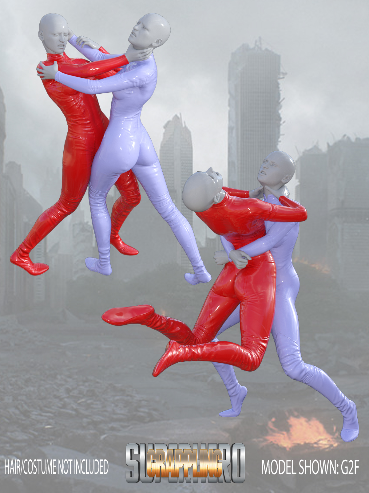 SuperHero Grappling for G2F Volume 5 by N/A