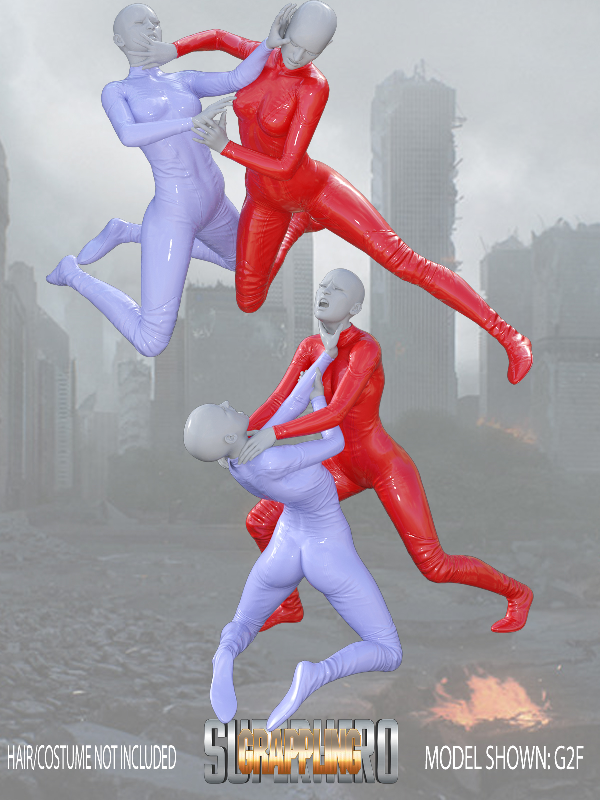 SuperHero Grappling for G2F Volume 5 by N/A