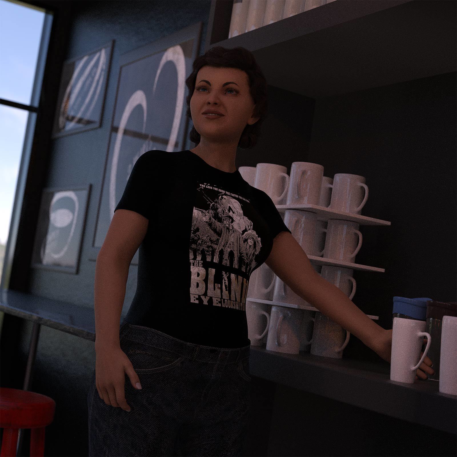 Greybro's Graphic Tee for Genesis 8 Female by N/A