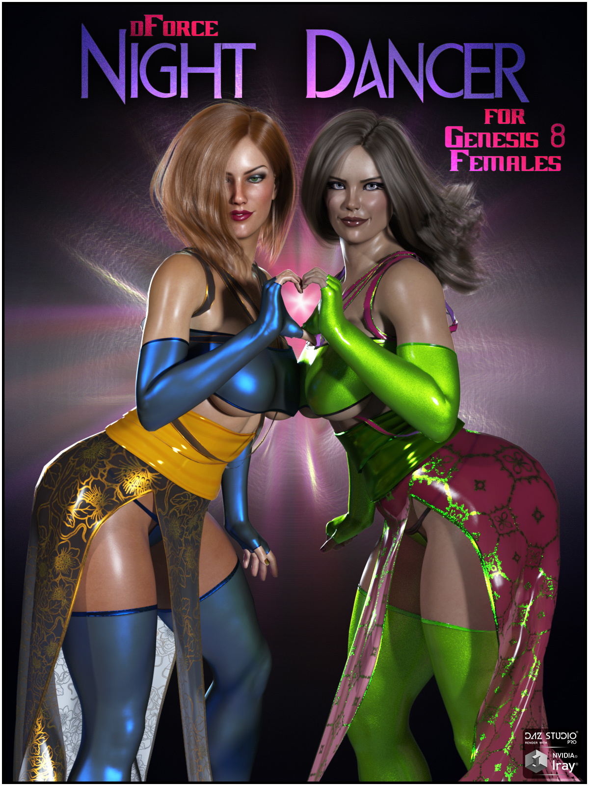 dForce Night Dancer for Genesis 8 Females by N/A