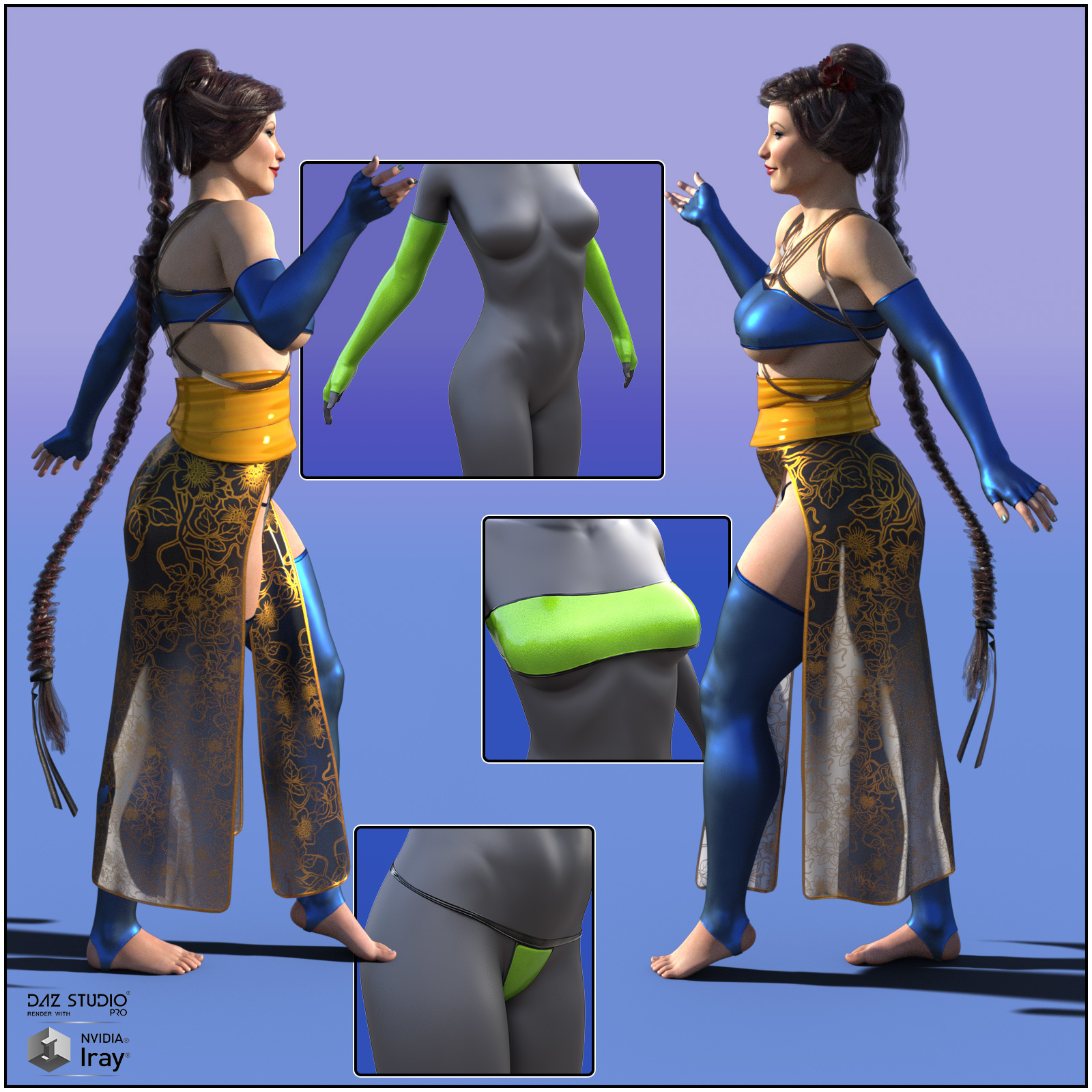 dForce Night Dancer for Genesis 8 Females by N/A