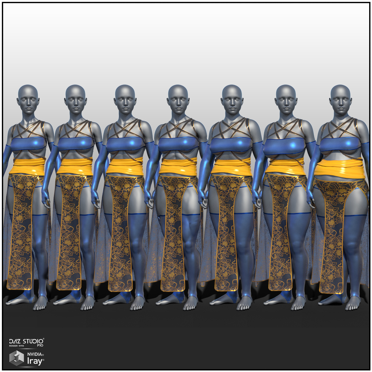dForce Night Dancer for Genesis 8 Females by N/A