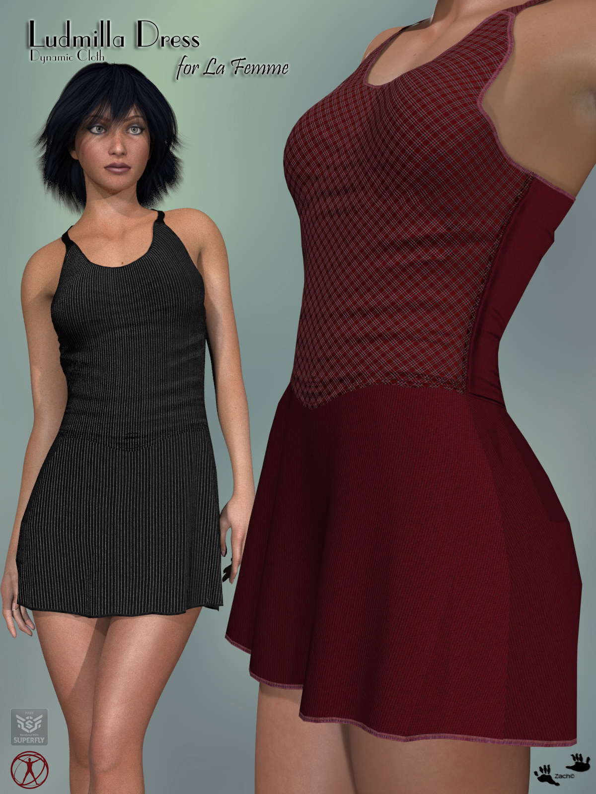 Ludmilla Dress for La Femme by N/A
