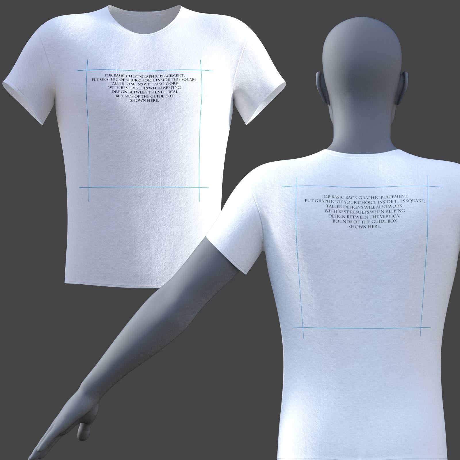 Greybro's Graphic Tee for Genesis 8 Male by N/A