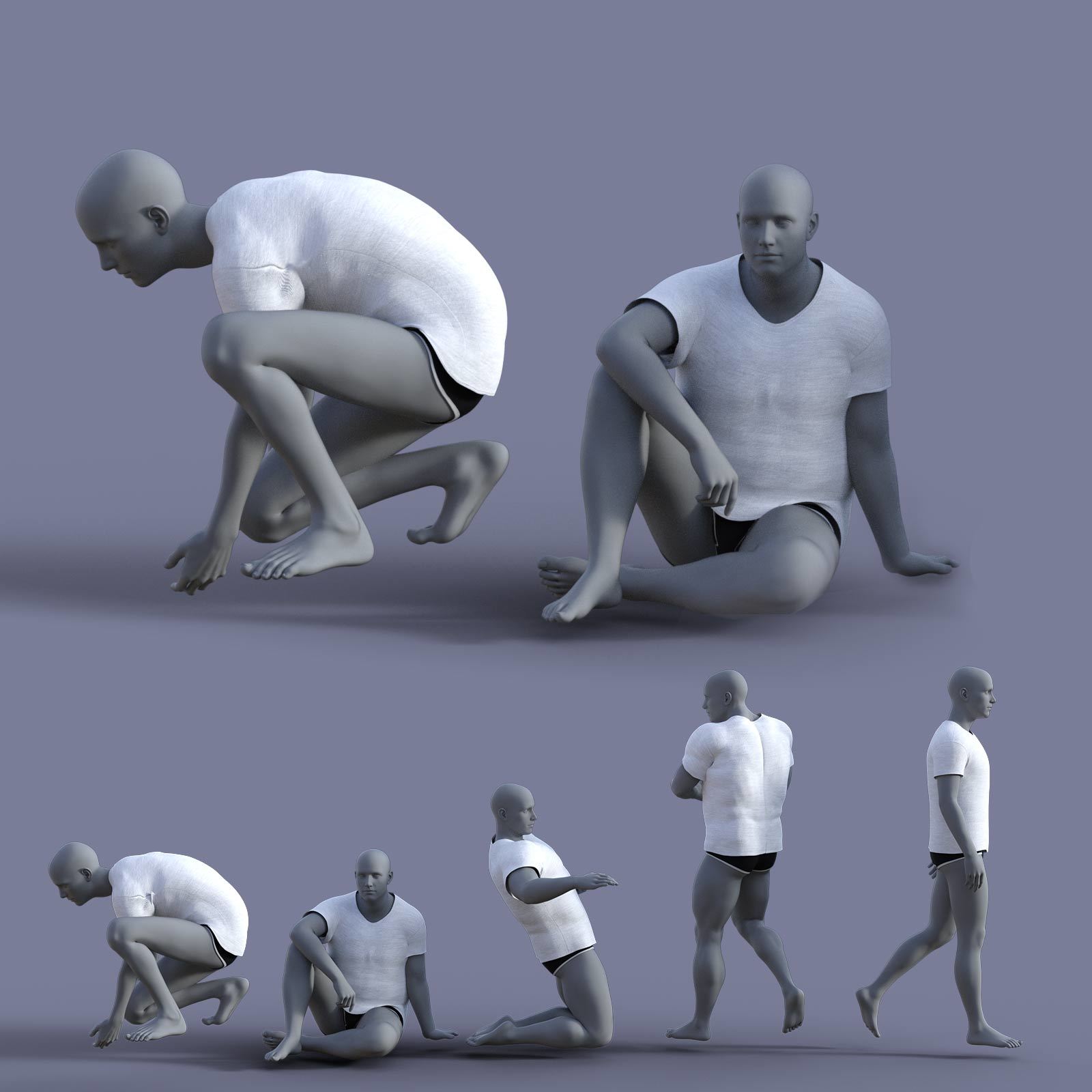 Greybro's Graphic Tee for Genesis 8 Male by N/A