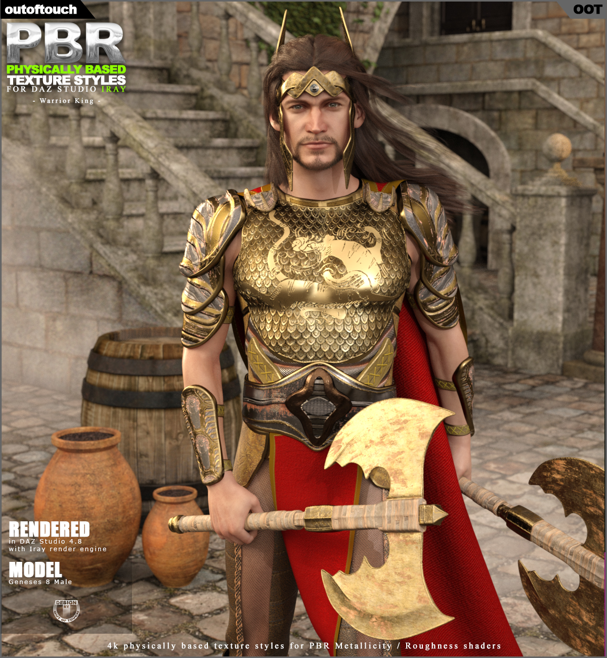OOT PBR Texture Styles for Warrior King by N/A