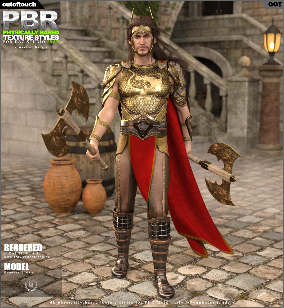 OOT PBR Texture Styles for Warrior King by N/A