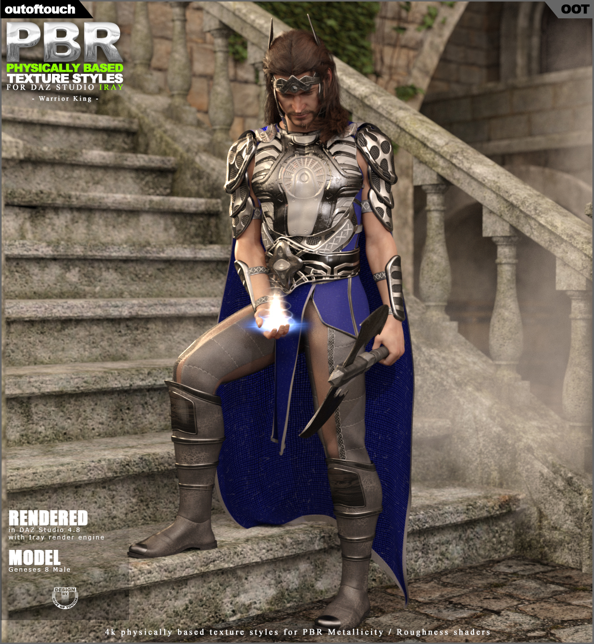 OOT PBR Texture Styles for Warrior King by N/A
