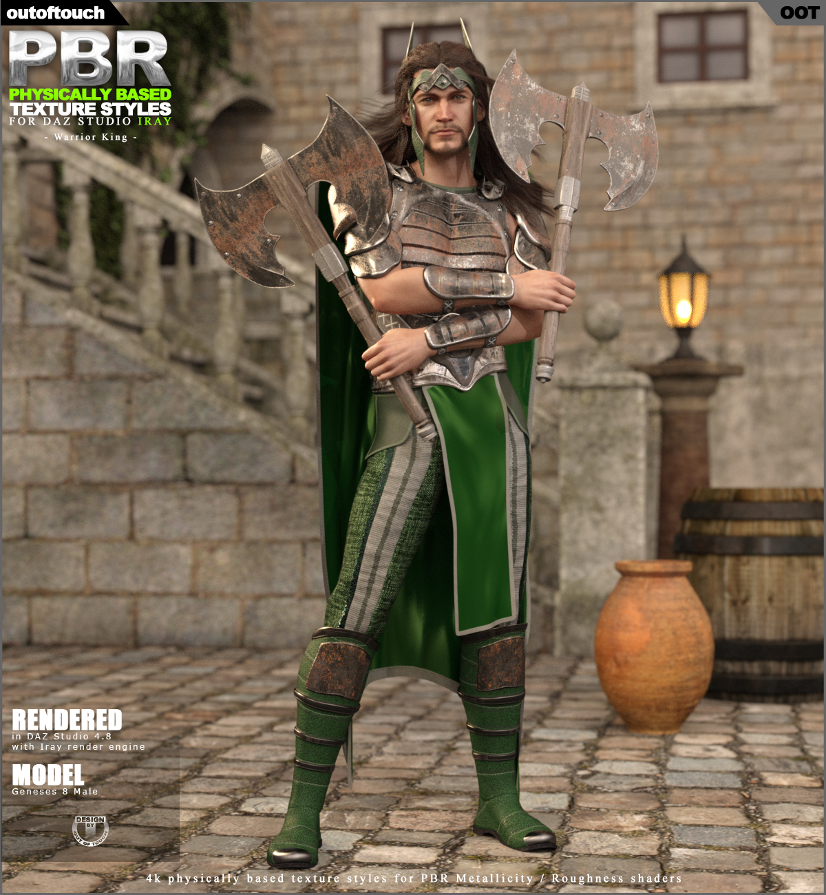 OOT PBR Texture Styles for Warrior King by N/A