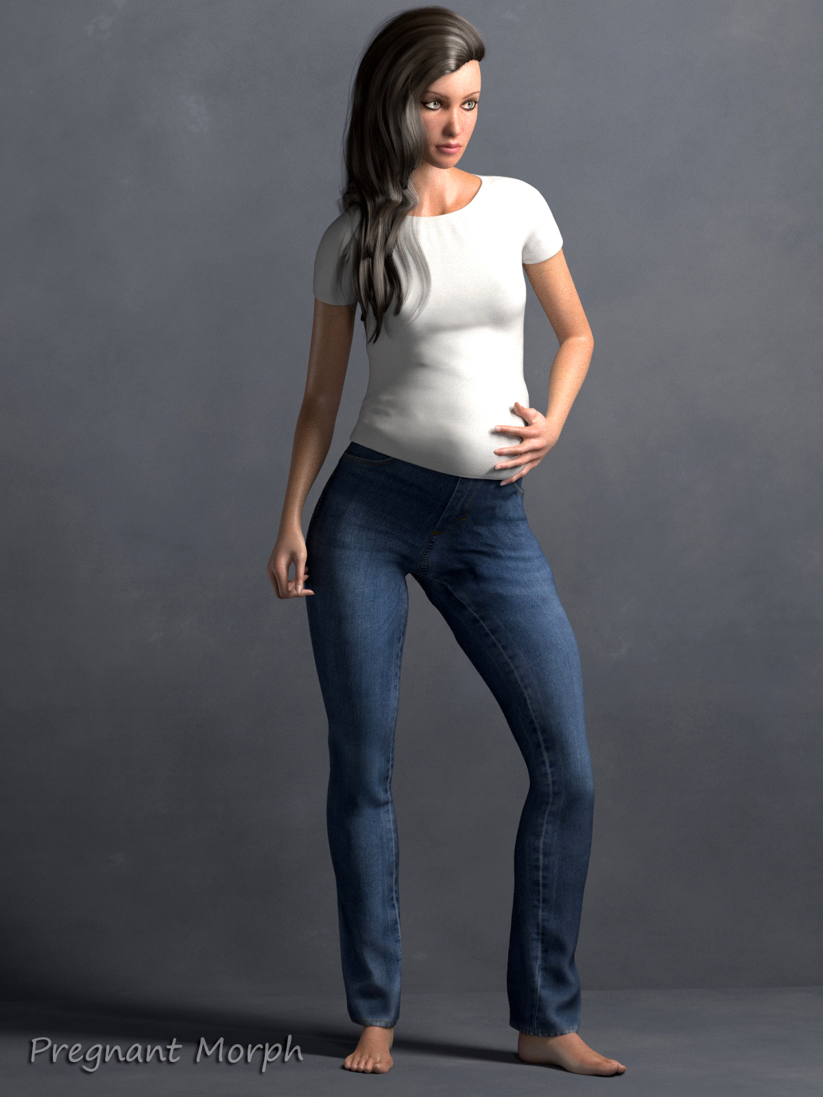 La Femme TShirt and Jeans by N/A