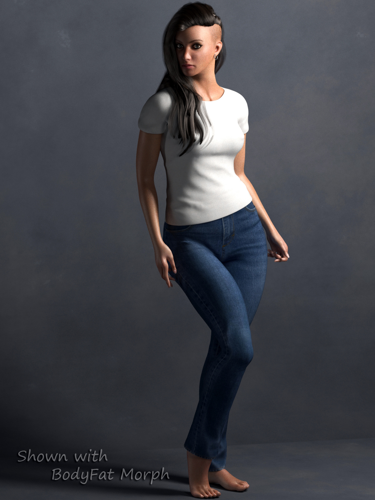 La Femme TShirt and Jeans by N/A