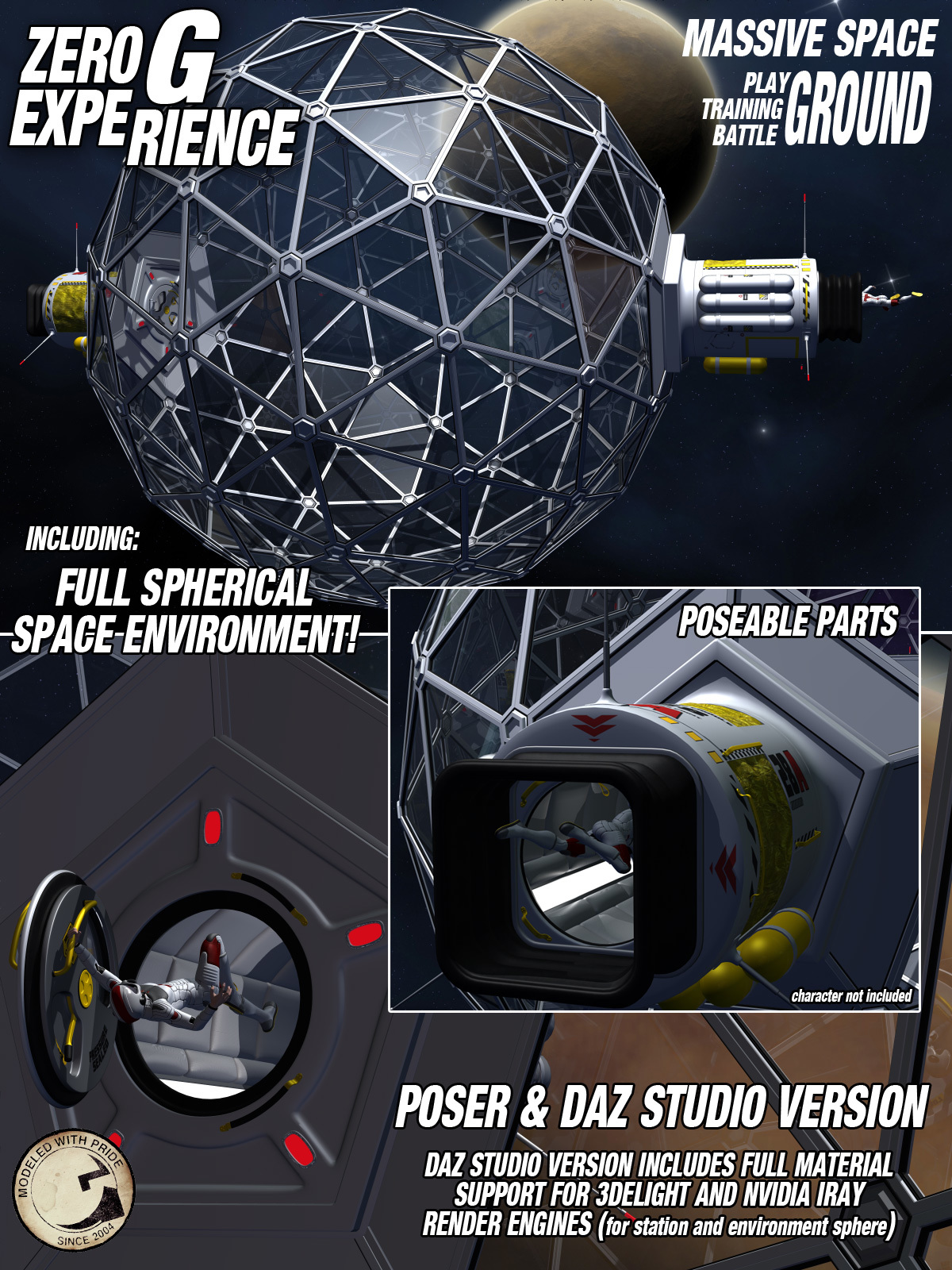 Zero G for Poser and Daz Studio by N/A