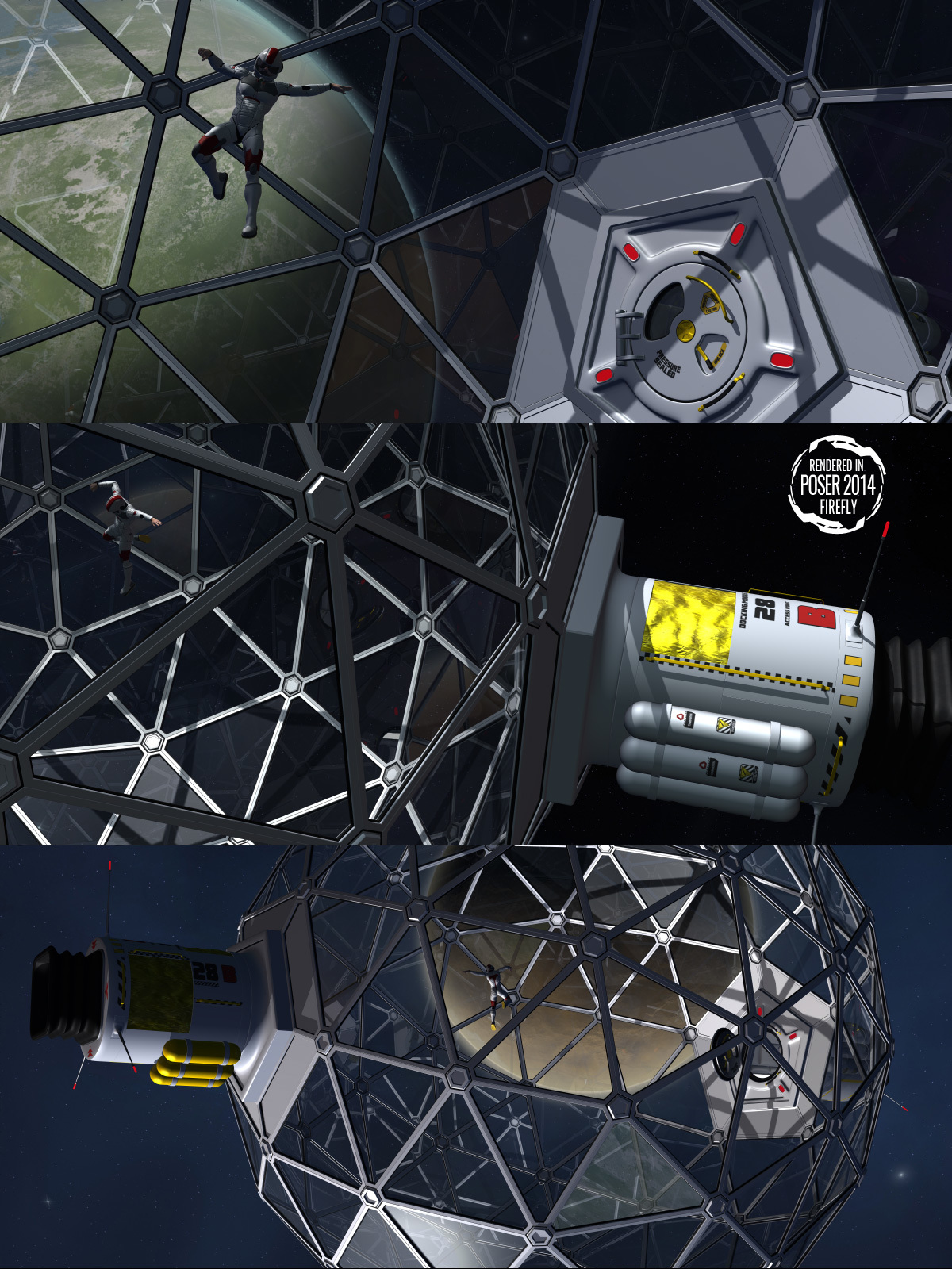 Zero G for Poser and Daz Studio by N/A