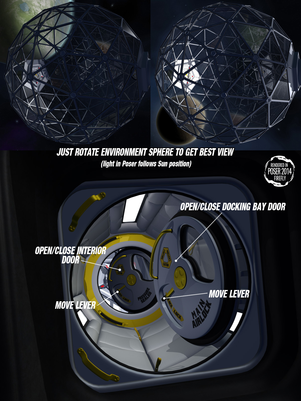 Zero G for Poser and Daz Studio by N/A