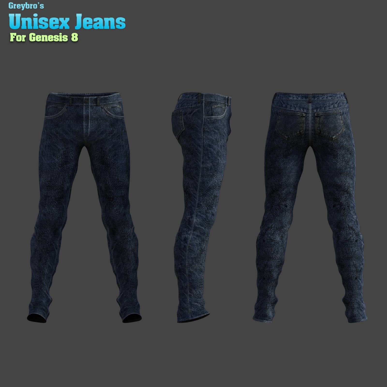 Greybro's Unisex Jeans for G8 by N/A