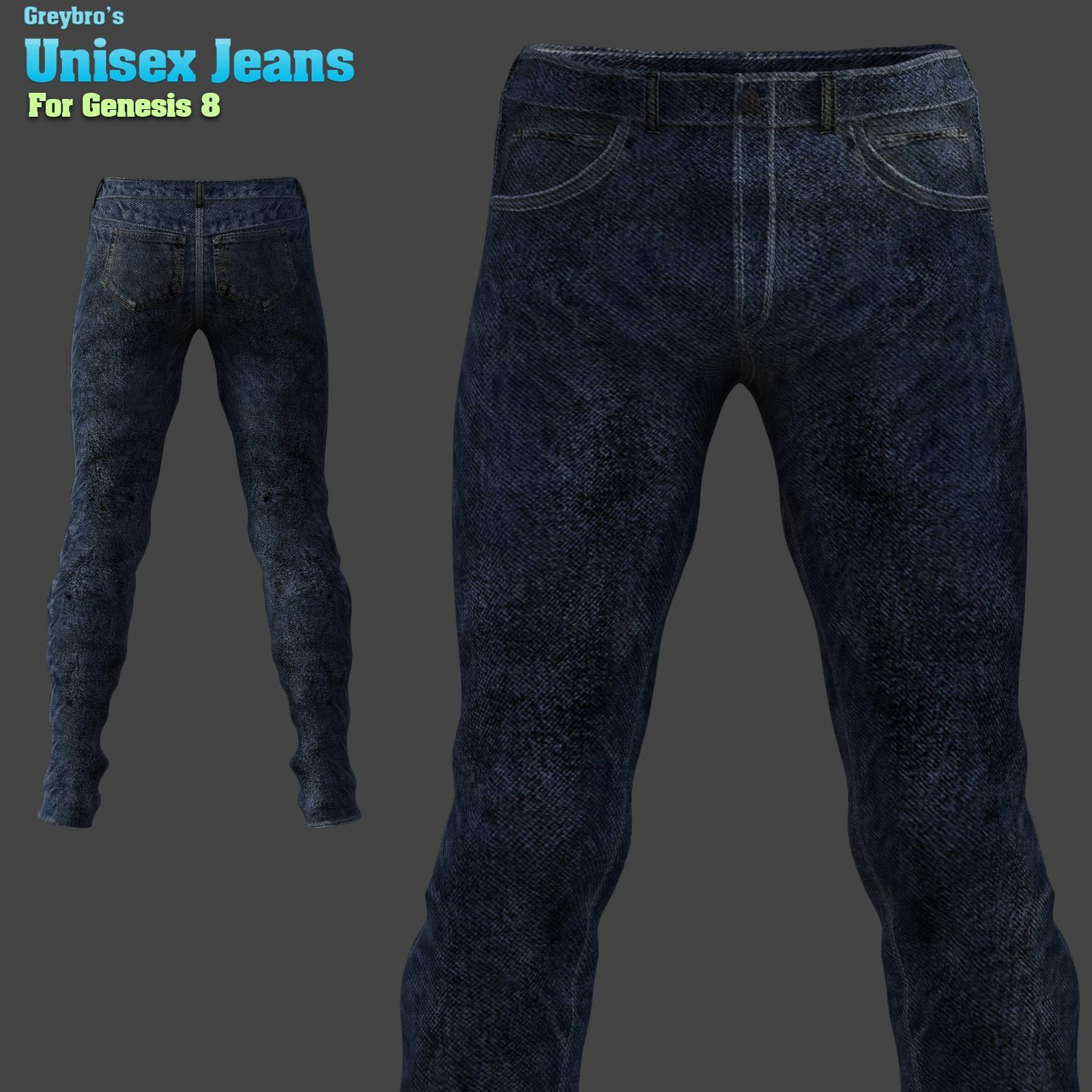 Greybro's Unisex Jeans for G8 by N/A
