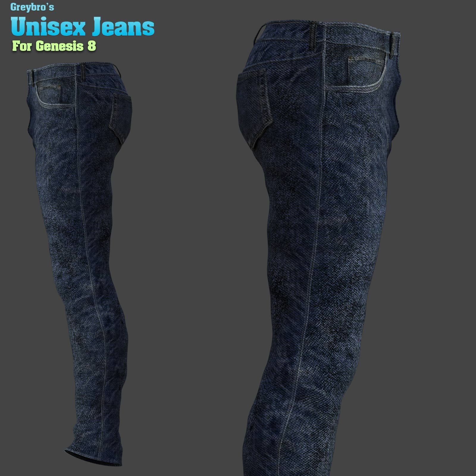 Greybro's Unisex Jeans for G8 by N/A