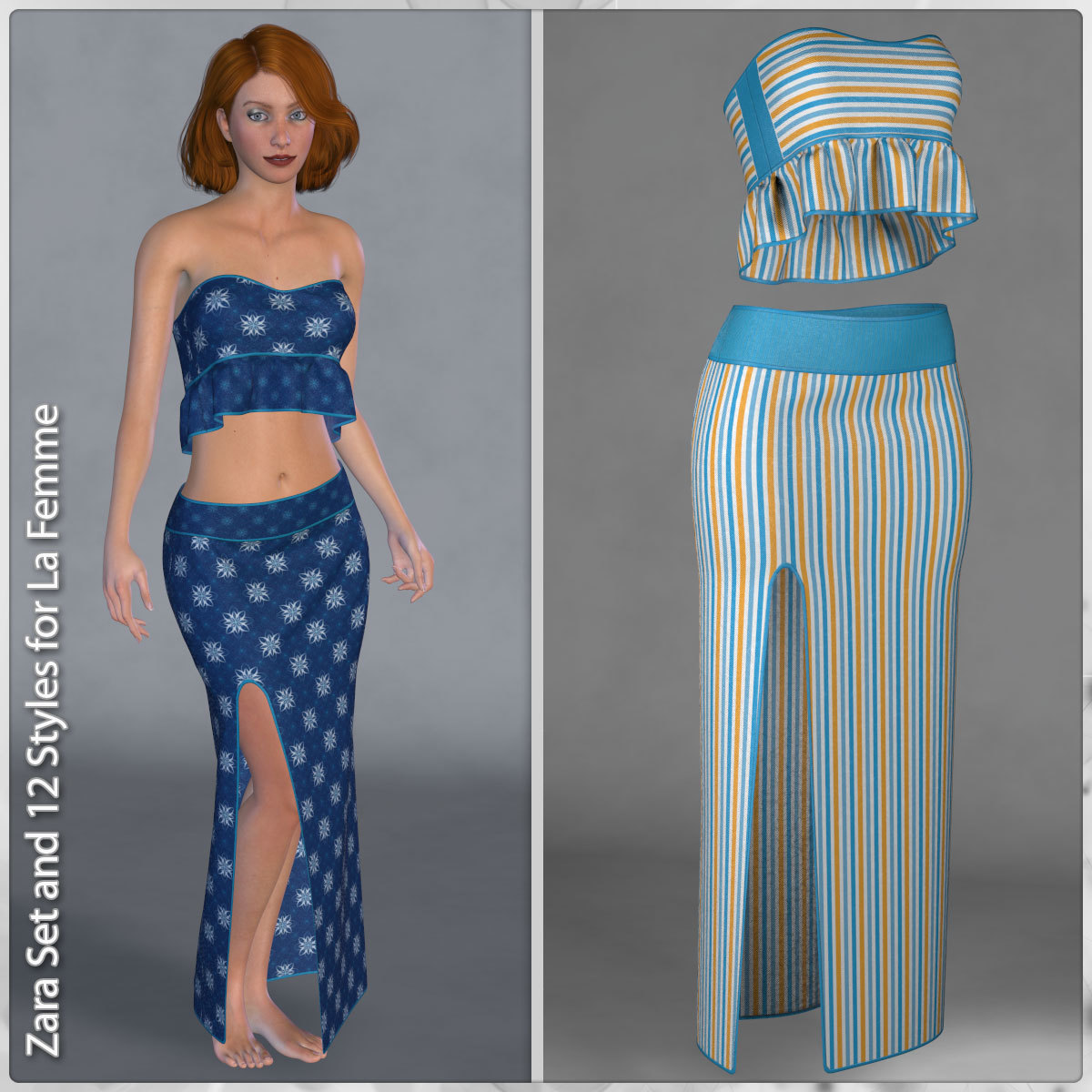Zara Set and 12 Styles for La Femme by N/A