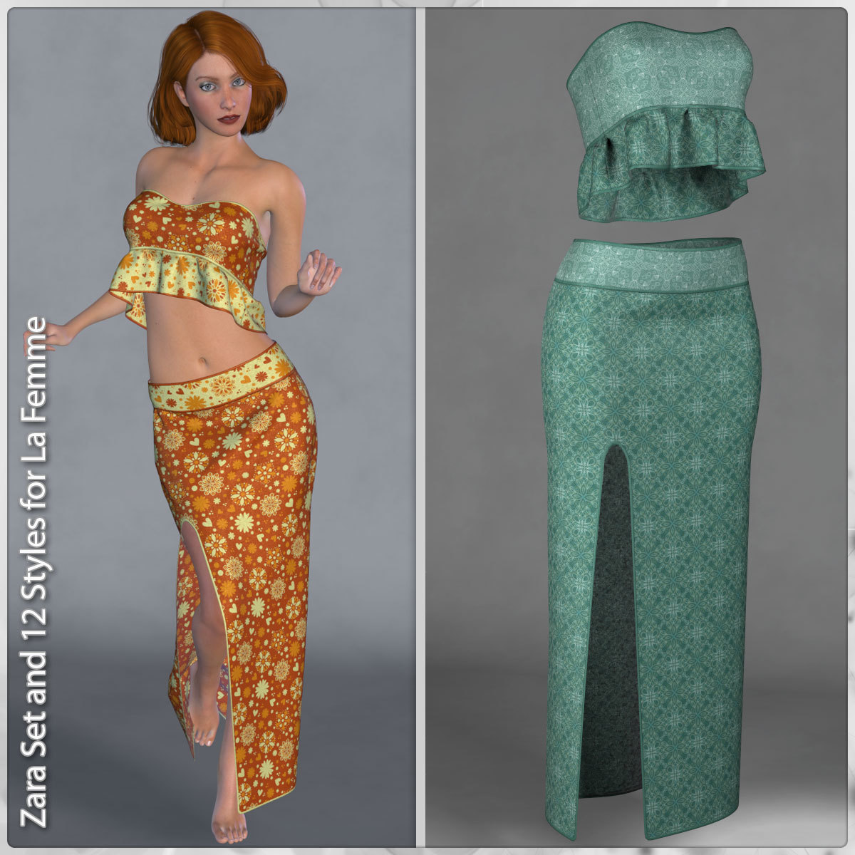 Zara Set and 12 Styles for La Femme by N/A