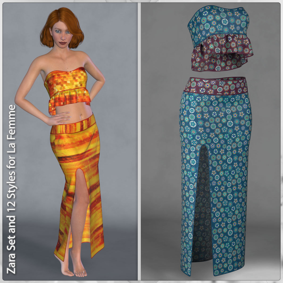 Zara Set and 12 Styles for La Femme by N/A
