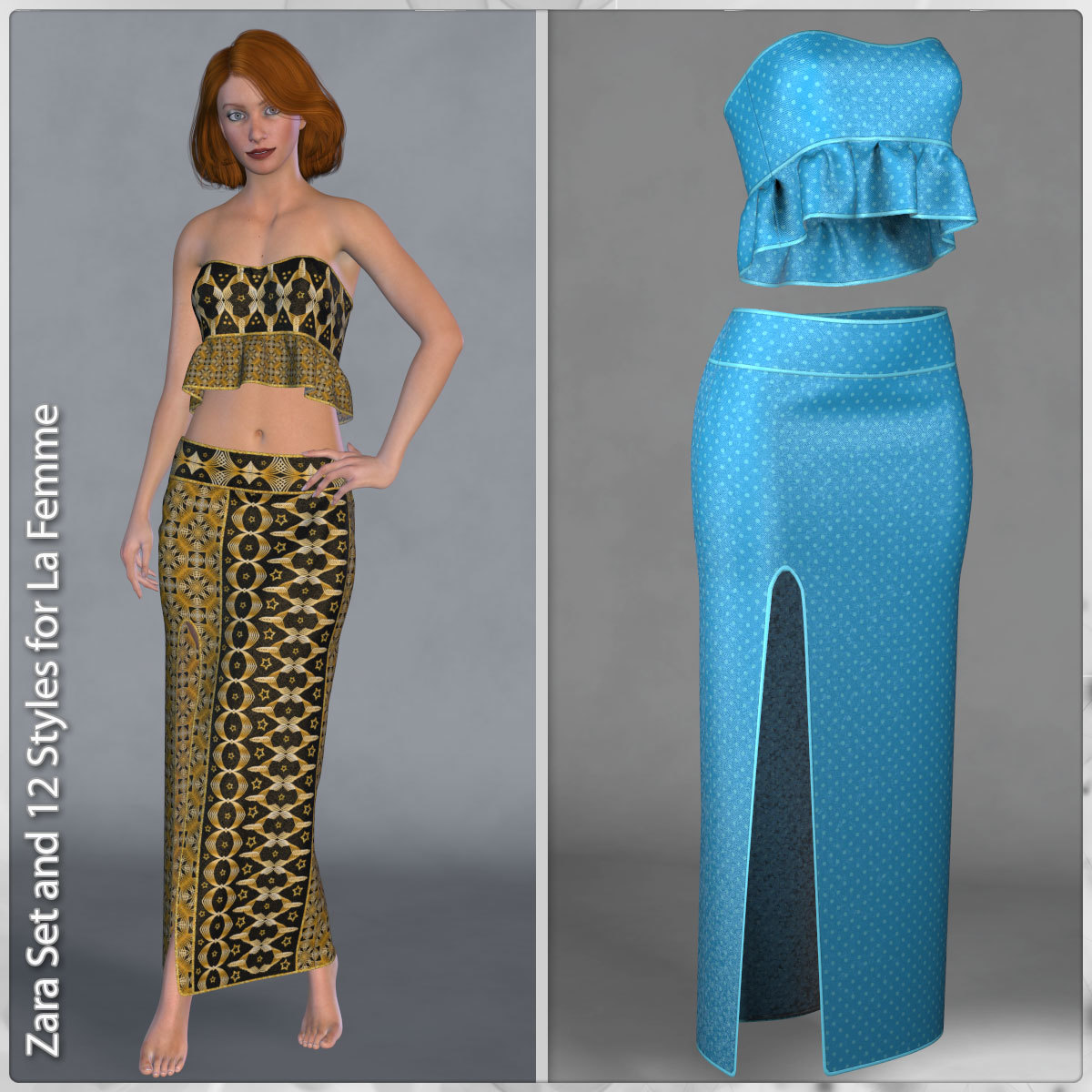 Zara Set and 12 Styles for La Femme by N/A