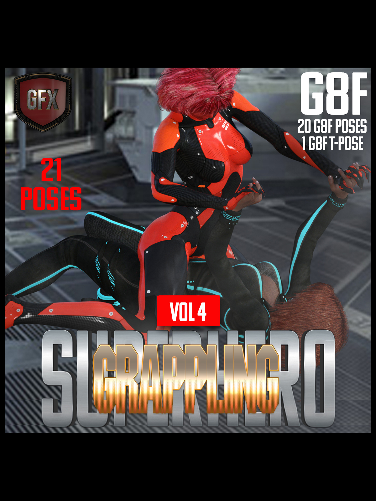 SuperHero Grappling Bundle for G8F by N/A