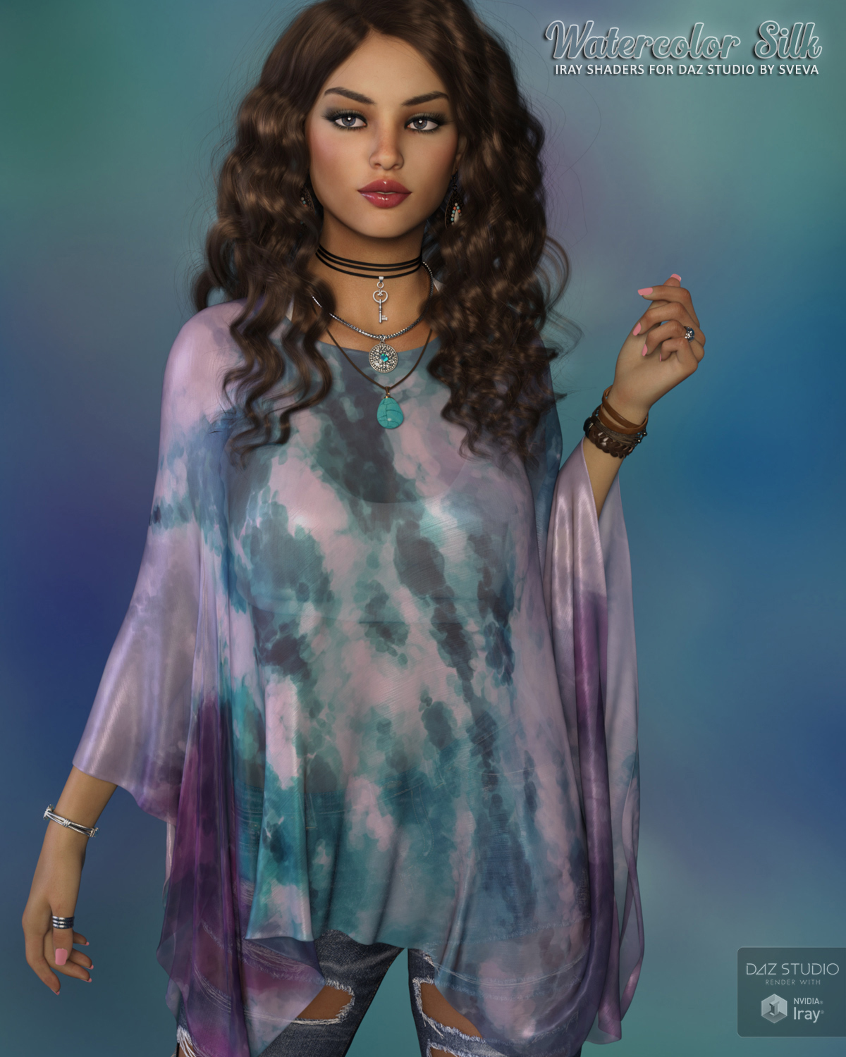 SVs Watercolor Silk Iray Shaders by N/A