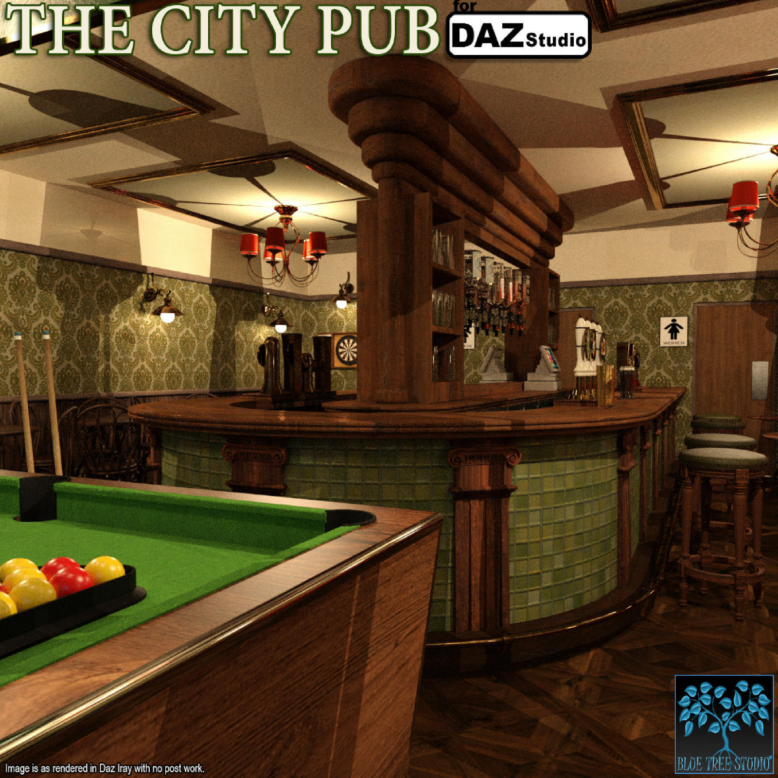 The City Pub for Daz Studio by N/A