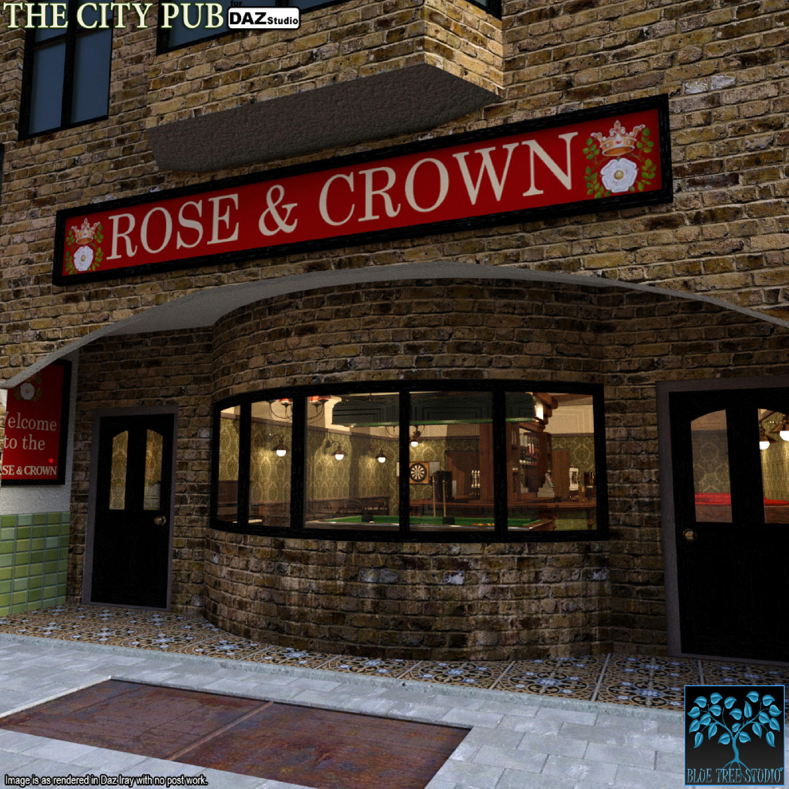 The City Pub for Daz Studio by N/A